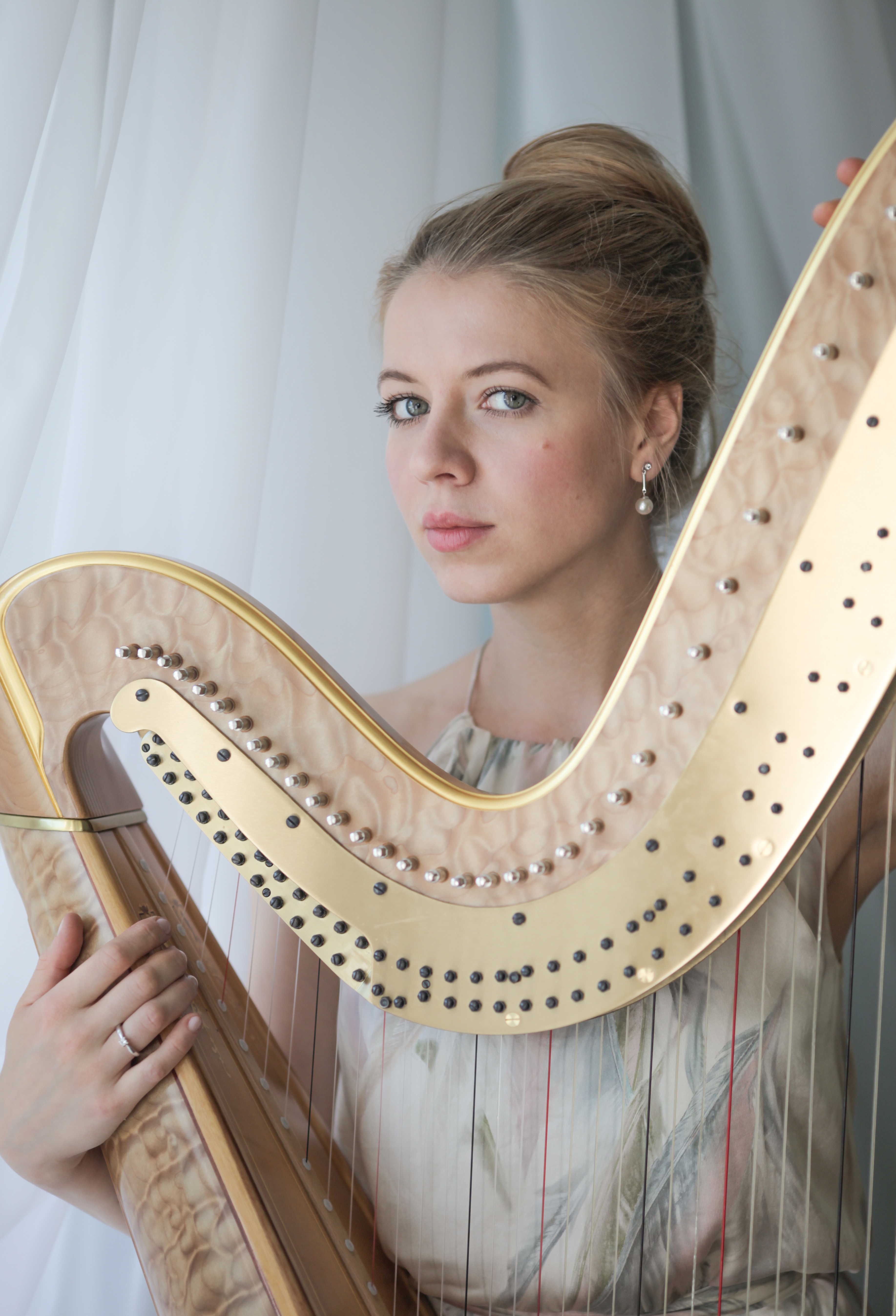 Harp in French salon. Lecture-concert of Oxana Sidiagina