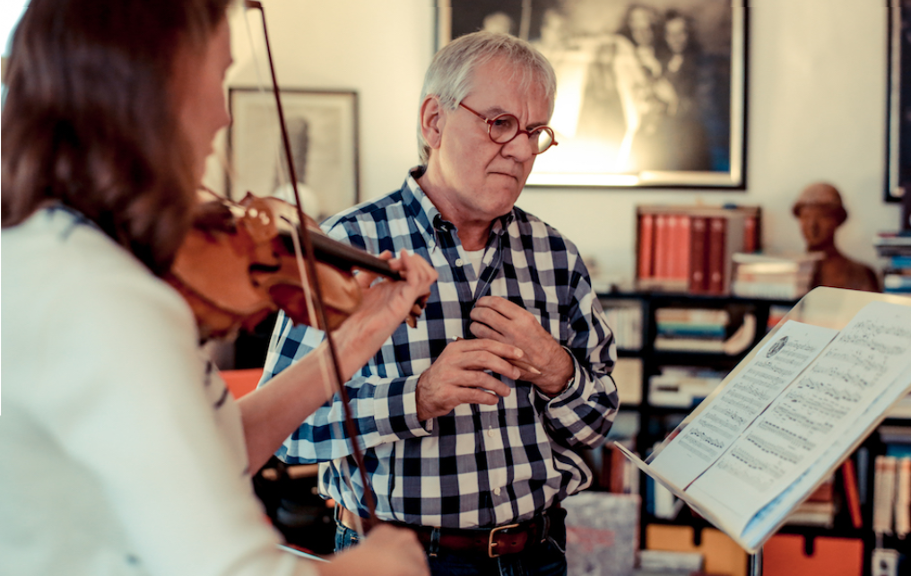 Violinist and Conductor’s Reinhard Goebel Clinic