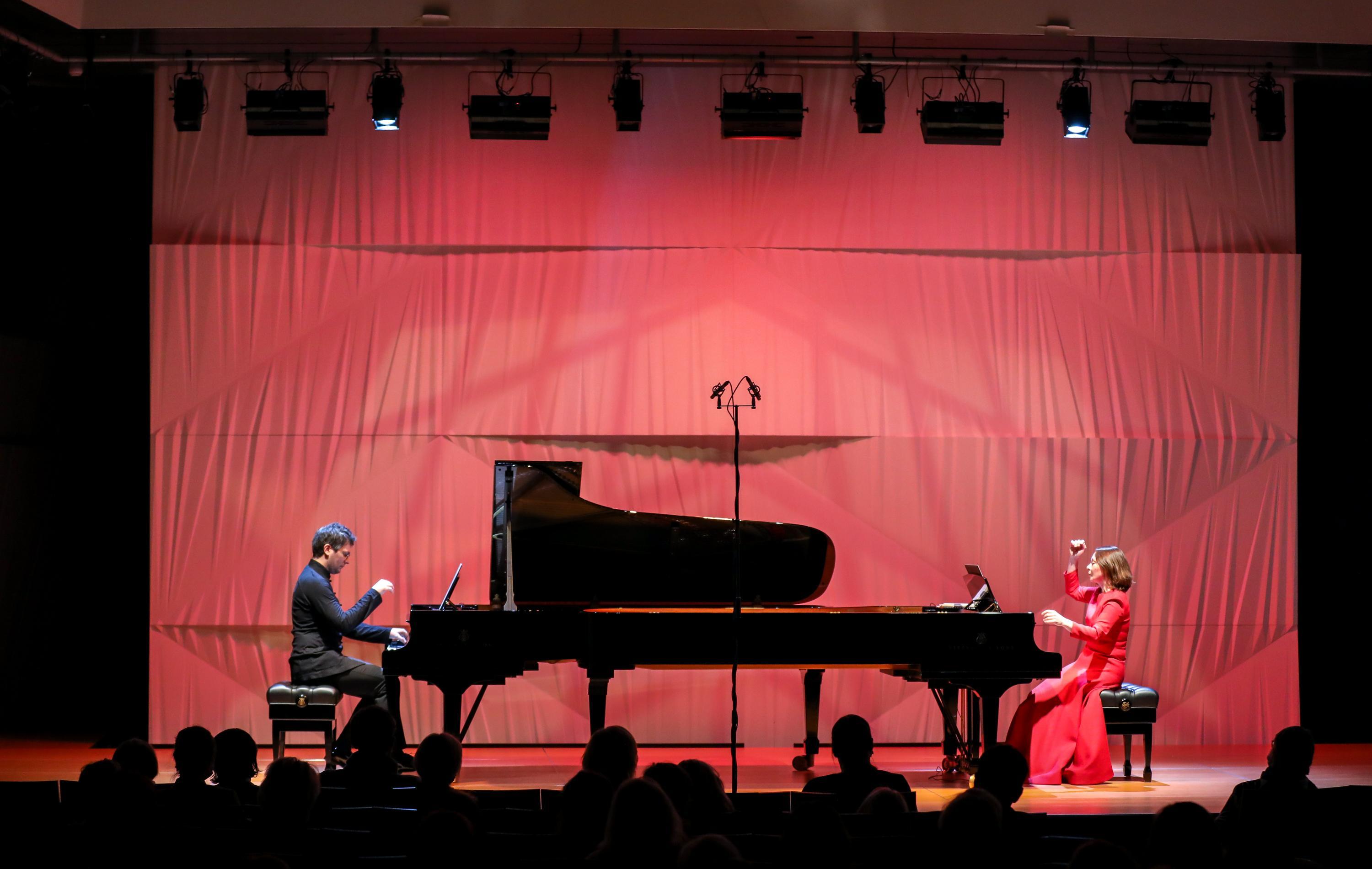 Lyudmila Berlinskaya Arthur Ansel (France)  Piano duo 