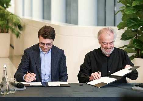 Большой театр России и Зал Зарядье подписали соглашение о сотрудничестве фото