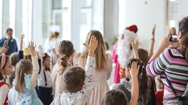 Посещение программ с детьми